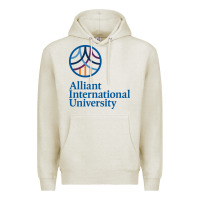 Oatmeal Heather alliant international university Premium Hoodie - linhVisuals