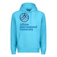 Ocean Blue alliant international university Premium Hoodie - linhVisuals