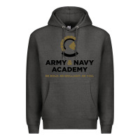 Charcoal Heather army and navy academy Premium Hoodie - linhVisuals