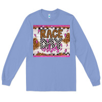Colony Blue race day vibes Long Sleeve Tee - Artiststas