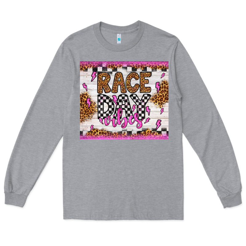 Race Day Vibes Long Sleeve Tee by Artiststas | Teevron