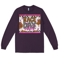 Plum race day vibes Long Sleeve Tee - Artiststas