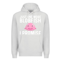 Dove Grey cool blobfish fishermen fish sea Premium Hoodie - linhVisuals