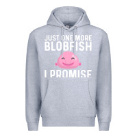 Heather Grey cool blobfish fishermen fish sea Premium Hoodie - linhVisuals
