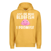 Mustard cool blobfish fishermen fish sea Premium Hoodie - linhVisuals