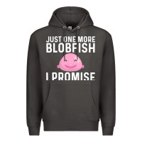 Smoke cool blobfish fishermen fish sea Premium Hoodie - linhVisuals