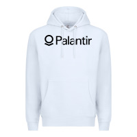 White Palantir Premium Hoodie - linhVisuals