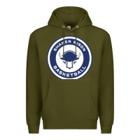 Army Green shaker basket ball Premium Hoodie - linhVisuals