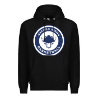 Black shaker basket ball Premium Hoodie - linhVisuals