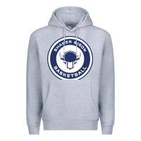 Heather Grey shaker basket ball Premium Hoodie - linhVisuals
