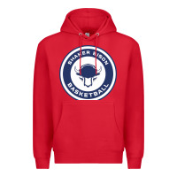 Red shaker basket ball Premium Hoodie - linhVisuals