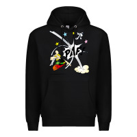 Black asterix and obelix Premium Hoodie - linhVisuals