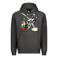 Charcoal Heather asterix and obelix Premium Hoodie - linhVisuals
