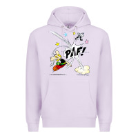 Lilac asterix and obelix Premium Hoodie - linhVisuals