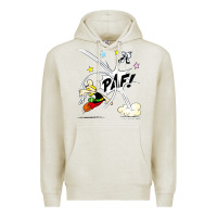 Oatmeal Heather asterix and obelix Premium Hoodie - linhVisuals