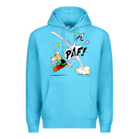 Ocean Blue asterix and obelix Premium Hoodie - linhVisuals