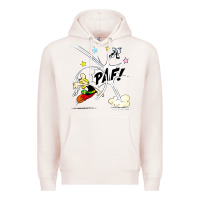 Pale Pink asterix and obelix Premium Hoodie - linhVisuals