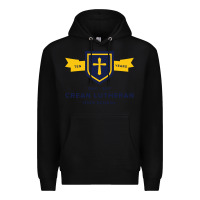 Black crean lutheran high school Premium Hoodie - linhVisuals