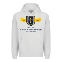 Dove Grey crean lutheran high school Premium Hoodie - linhVisuals