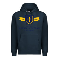 Navy crean lutheran high school Premium Hoodie - linhVisuals