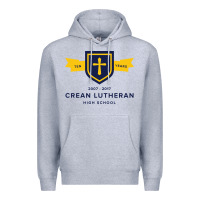 Heather Grey crean lutheran high school Premium Hoodie - linhVisuals