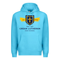 Ocean Blue crean lutheran high school Premium Hoodie - linhVisuals