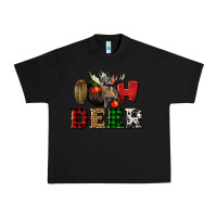 Black oh deer christmas Urban Heavy Tee - LillyAllenDesigns