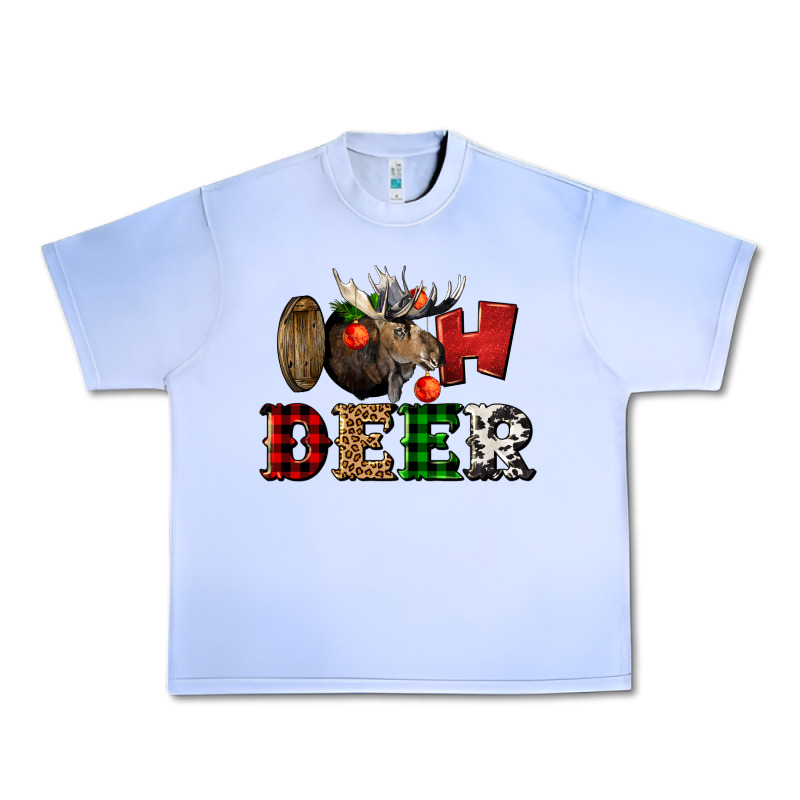 Oh Deer Christmas Urban Heavy Tee by LillyAllenDesigns | Teevron