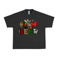 Pigment Black oh deer christmas Urban Heavy Tee - LillyAllenDesigns