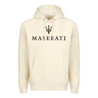 Sandshell simple white trident symbol essential Premium Hoodie - linhVisuals