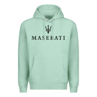Seafoam simple white trident symbol essential Premium Hoodie - linhVisuals