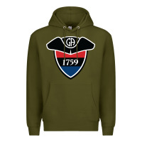 Army Green germantown academy Premium Hoodie - linhVisuals