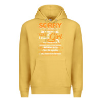 Antique Gold birthday t  shirt sorry i'm already taken by sexy crazy girl october b Premium Hoodie - linhVisuals