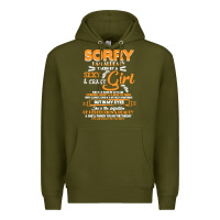 Army Green birthday t  shirt sorry i'm already taken by sexy crazy girl october b Premium Hoodie - linhVisuals