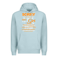 Blue Mist birthday t  shirt sorry i'm already taken by sexy crazy girl october b Premium Hoodie - linhVisuals