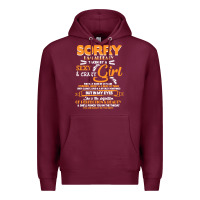 Burgundy birthday t  shirt sorry i'm already taken by sexy crazy girl october b Premium Hoodie - linhVisuals