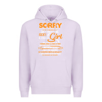 Lilac birthday t  shirt sorry i'm already taken by sexy crazy girl october b Premium Hoodie - linhVisuals
