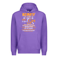 Purple birthday t  shirt sorry i'm already taken by sexy crazy girl october b Premium Hoodie - linhVisuals