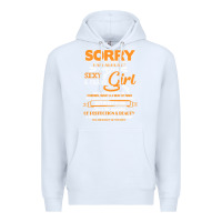 White birthday t  shirt sorry i'm already taken by sexy crazy girl october b Premium Hoodie - linhVisuals