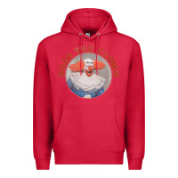 Cardinal bozo the clown vintage style faded design ,  bozo Premium Hoodie - linhVisuals