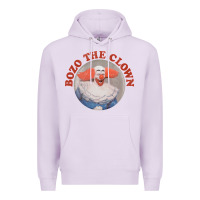 Lilac bozo the clown vintage style faded design ,  bozo Premium Hoodie - linhVisuals