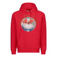 Red bozo the clown vintage style faded design ,  bozo Premium Hoodie - linhVisuals