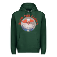 Sports Green bozo the clown vintage style faded design ,  bozo Premium Hoodie - linhVisuals