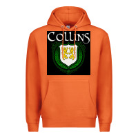 Carrot collins family irish coat of arms Premium Hoodie - linhVisuals