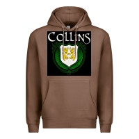 Chestnut collins family irish coat of arms Premium Hoodie - linhVisuals