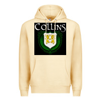 Pina Colada collins family irish coat of arms Premium Hoodie - linhVisuals