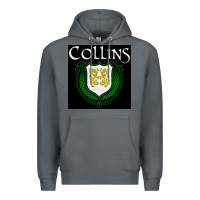 Rock collins family irish coat of arms Premium Hoodie - linhVisuals
