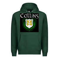 Sports Green collins family irish coat of arms Premium Hoodie - linhVisuals