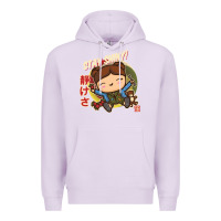 Lilac kaylee kawaii Premium Hoodie - linhVisuals