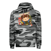 Slate Camo kaylee kawaii Premium Hoodie - linhVisuals